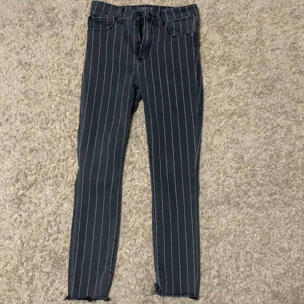Striped jeans